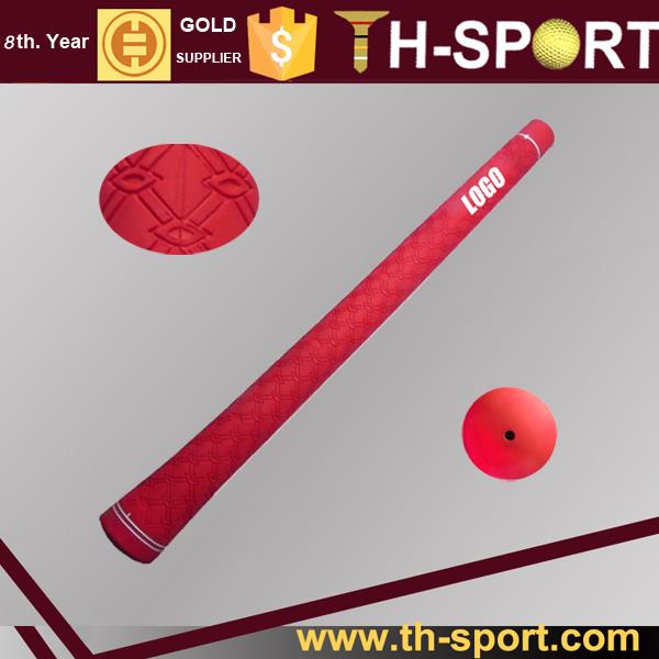 Cengkaman besi Golf getah merah