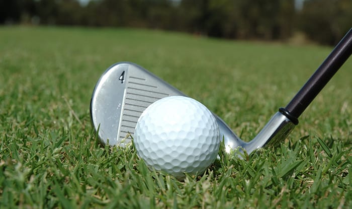 Golf Club and Ball