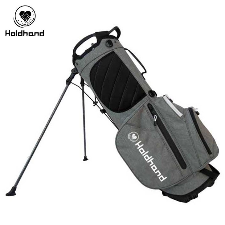 Beg Stand Golf Pukal Dengan Beg Aksesori – Anti-PU & Berbilang Proses-Tersuai Logo Proses