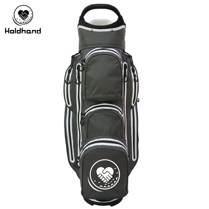 Beg Troli Golf Rekaan Panas Logo Warna