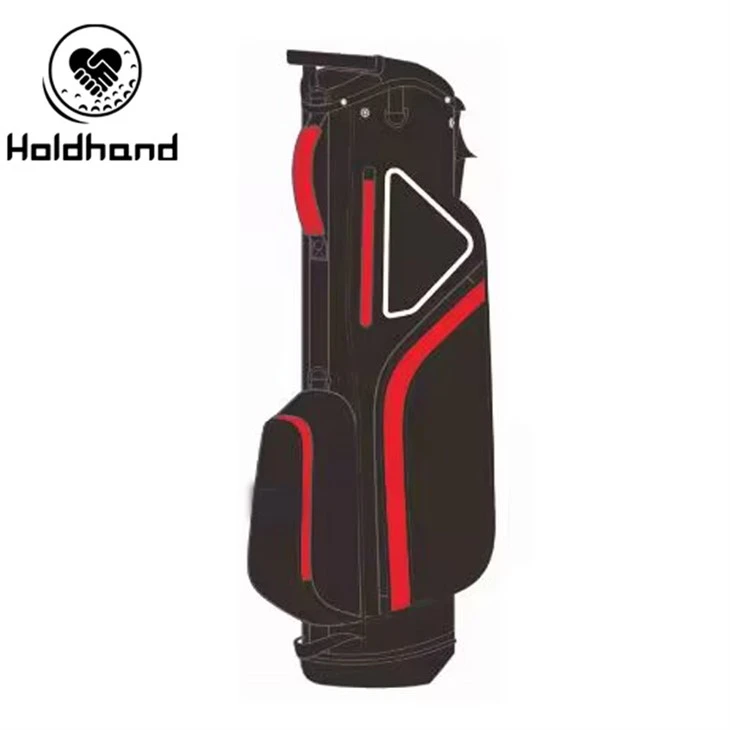 Reka Bentuk Logo Hot Golf Stand BagHOT