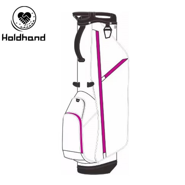 Beg Golf Tersuai Rekaan Kulit Borong Baharu Beg Golf Stand Dari Kilang