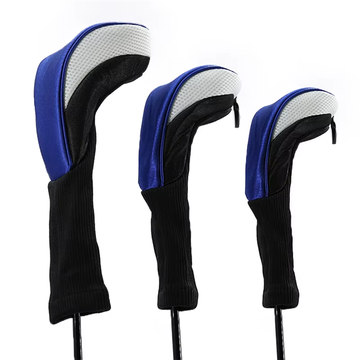 OEM Borong Golf HeadCover Set Custom Patter Design Penutup Kepala Golf