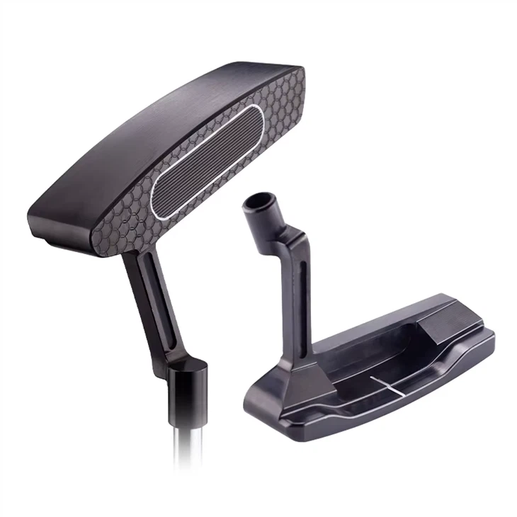 Keluli Tahan Karat Profesional 303 Kepala Logo Tersuai Cnc Milling Face Golf Putter Untuk Jualan Borong