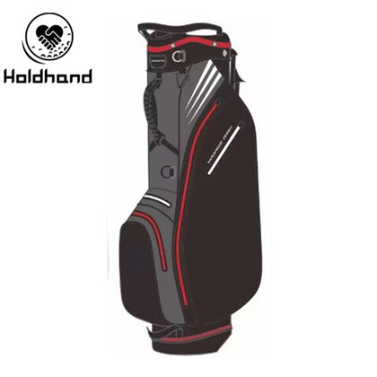 Hot Sale Fesyen Pu Design Beg Golf Tersuai, Beg Bawa Golf Dari Kilang
