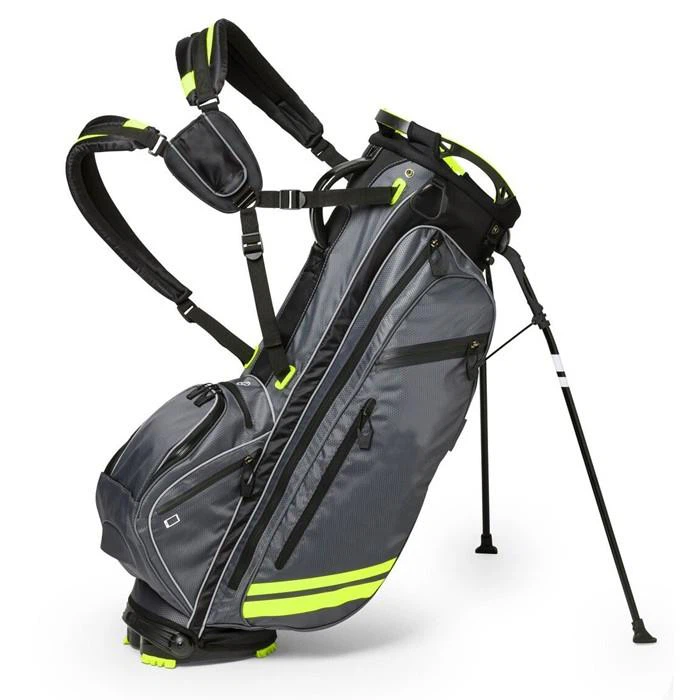 Light Green Stripes Cool Design Custom Golf Stand Bag