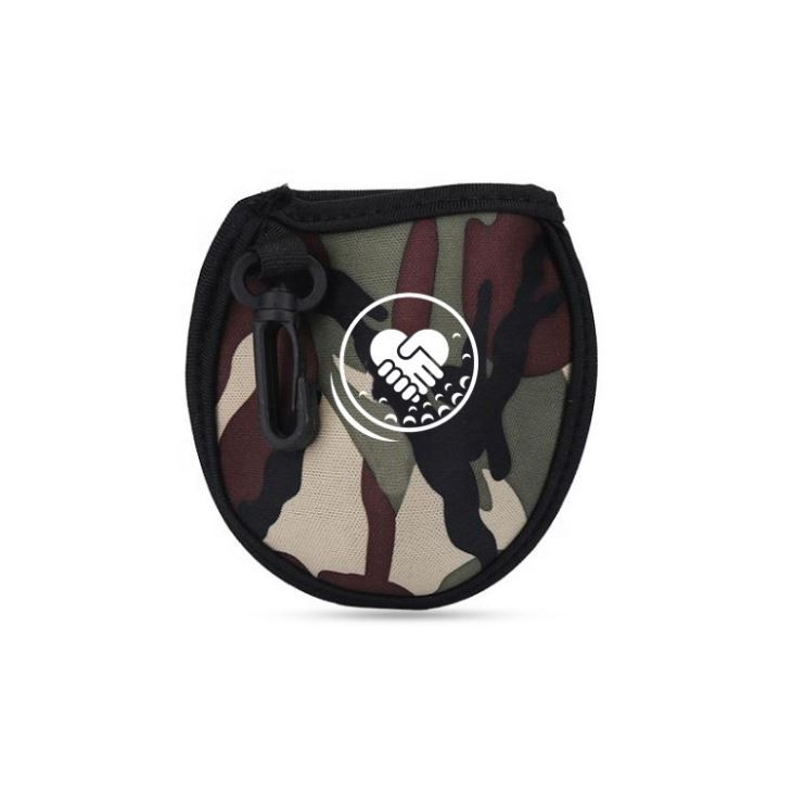 Borong Gangguan Corak Kecil Golf Ball Pouch Bag Portable