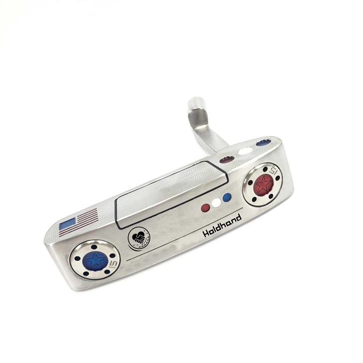 CNC Milled Blade Golf Clubs Putter Head Oem Dengan Skru