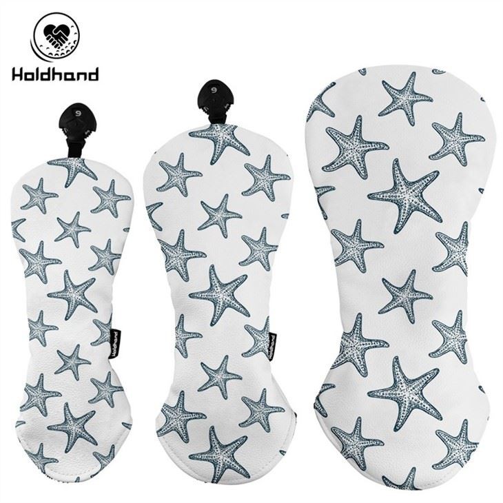 OEM Colorful Pattern Fashion Designs Factory Price Highlight Quality Driver Wood Headcovers Custom Logo