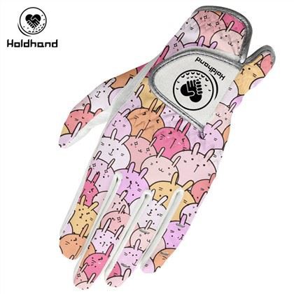 Kulit Tulen Cengkaman Mudah Tangan Kiri Sarung Tangan Golf Cabretta Untuk Logo Tersuai Lelaki