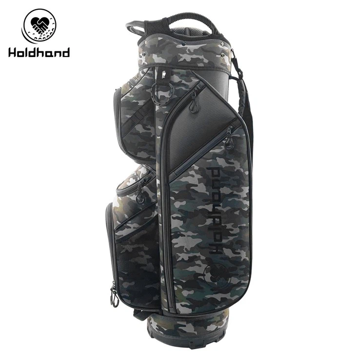 2023 Premium Tech 13 Pockets 14-Way Performance Golf Cart Camouflage Bag