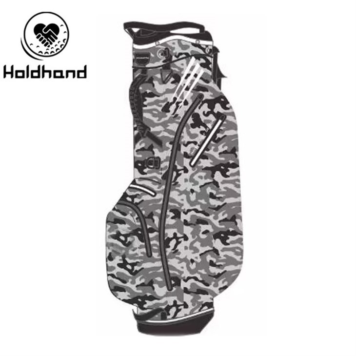 Corak Penyamaran Harga Kilang Borong Jenama Tersuai Golf Stand Beg Golf Beg