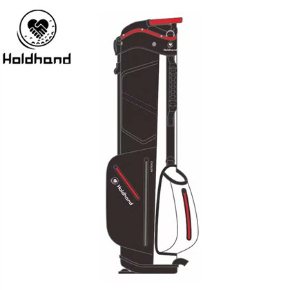 Jualan Panas Tali Bahu Struktur Ringan Beg Stand Golf Beg Pendirian Logo Dan Corak Tersuai Beg Golf